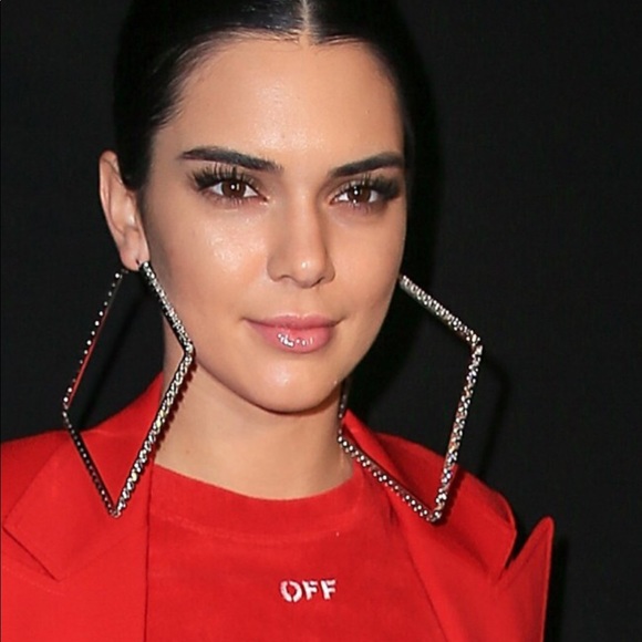 NEW Area NYC square hoop earring - Picture 7 of 7